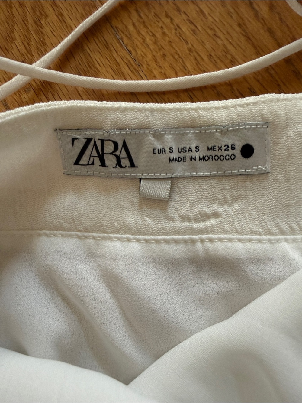 Zara White Maxi Slip Dress - Picture 3 of 7